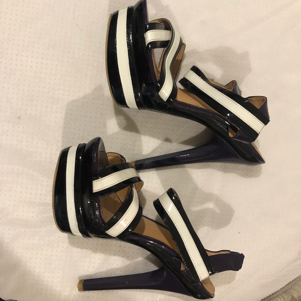 Sexy deep purple 7 1/2 women heels
